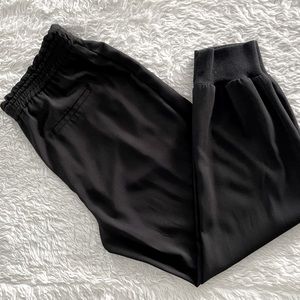 Zara basic black pants cropped size XL